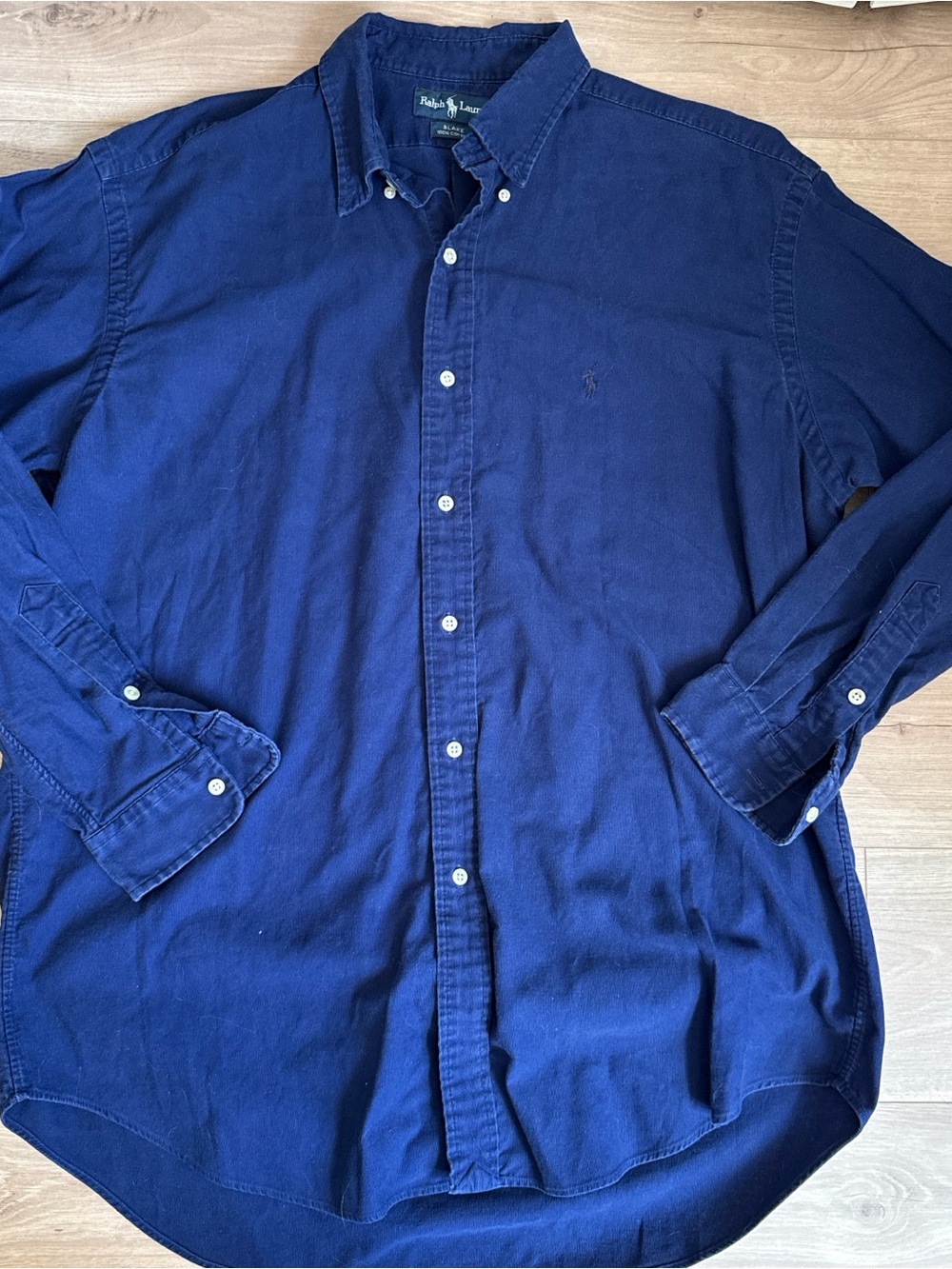 Ralph Lauren Men’s Button-Down Shirt in Deep Blue